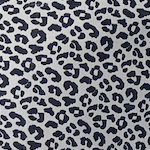 Detail print theemuts luipaard