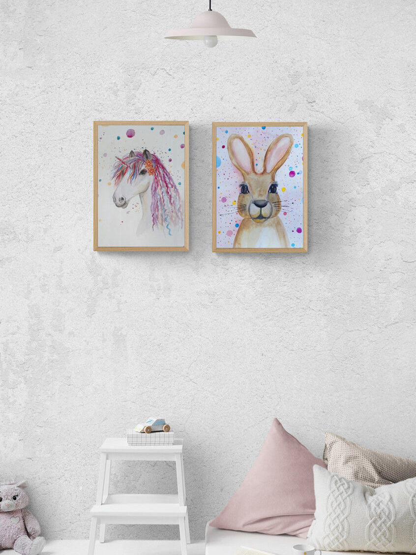 Poster Pieter Konijn en Unicorn dream Craftketeers